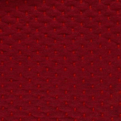 Plain Marshmallow fabric : Red